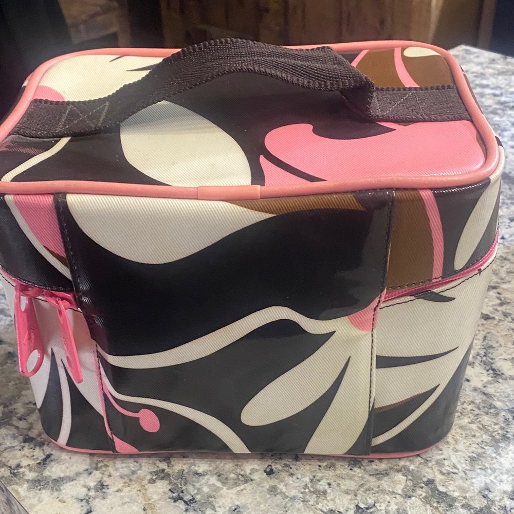 Roxy Pink and Brown  Vintage Y2K Floral Bag - Picture 5 of 7